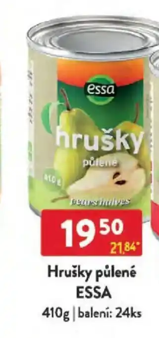 Qanto Hrušky půlené ESSA nabídka