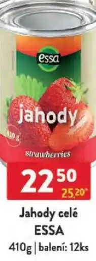 Qanto Jahody celé ESSA nabídka