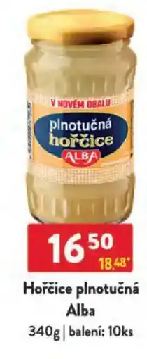 Qanto Hořčice plnotučná Alba nabídka