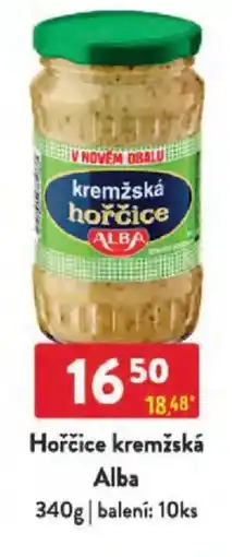 Qanto Hořčice kremžská Alba nabídka