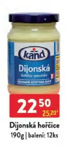 Qanto Kand Dijonská hořčice nabídka