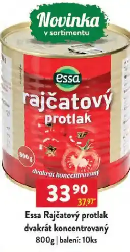 Qanto Essa Rajčatový protlak dvakrát koncentrovaný nabídka