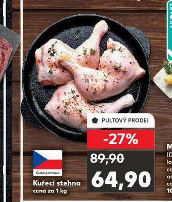 Kaufland Kuřecí stehna nabídka