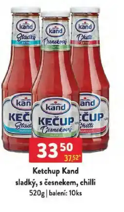 Qanto Ketchup Kand sladký, s česnekem, chilli nabídka