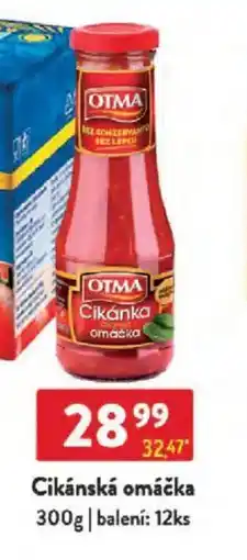 Qanto Otma Cikánská omáčka nabídka