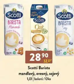 Qanto Scotti Barista mandlový, ovesný, sojový nabídka