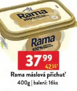Qanto Rama máslová příchuť' nabídka
