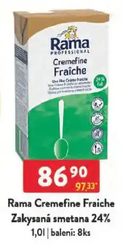 Qanto Rama Cremefine Fraiche Zakysaná smetana 24% nabídka