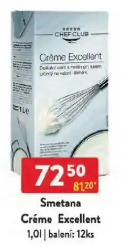 Qanto Smetana Créme Excellent nabídka