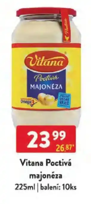 Qanto Vitana Poctivá majonéza nabídka