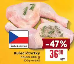 Billa Kuřecí čtvrtky nabídka