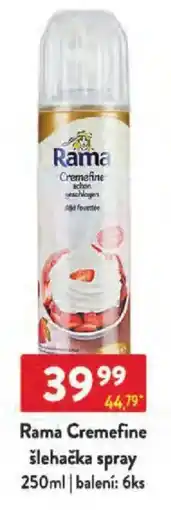 Qanto Rama Cremefine šlehačka spray nabídka