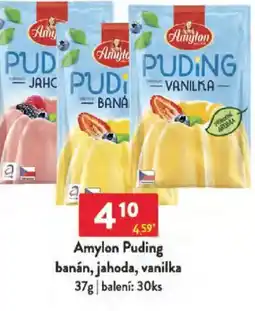 Qanto Amylon Puding banán, jahoda, vanilka nabídka