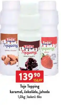 Qanto Toje Topping karamel, čokoláda, jahoda nabídka