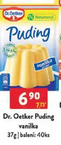 Qanto Dr. Oetker Puding vanilka nabídka