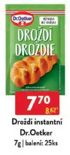 Qanto Droždí instantní Dr.Oetker nabídka