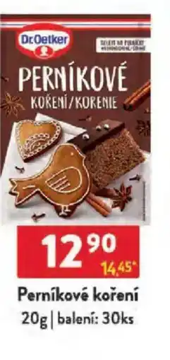 Qanto Dr.Oetker Perníkové koření nabídka