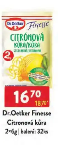 Qanto Dr.Oetker Finesse Citronová kůra nabídka
