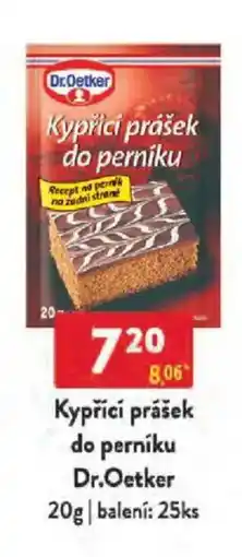 Qanto Kypřící prášek do perníku Dr.Oetker nabídka