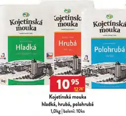 Qanto Kojetínská mouka hladká, hrubá, polohrubá nabídka