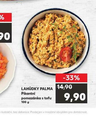 Kaufland Pikantní pomazánka s tofu nabídka
