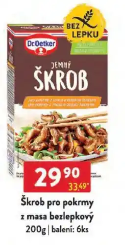 Qanto Škrob pro pokrmy z masa bezlepkový nabídka