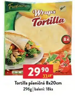 Qanto Tortilla pšeničná 8x20cm nabídka