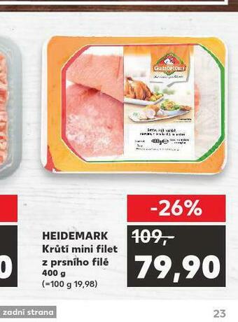 Kaufland Krůtí mini filet z prsního filé nabídka