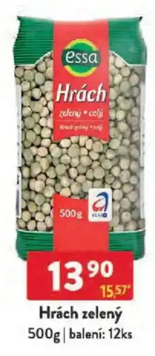 Qanto Essa Hrách zelený nabídka