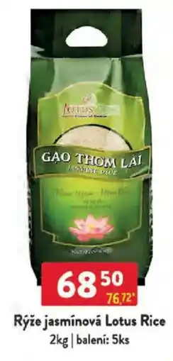Qanto Rýže jasmínová Lotus Rice nabídka