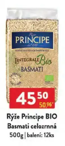 Qanto Rýže Principe BIO Basmati celozrnná nabídka