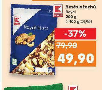 Kaufland Směs ořechů nabídka