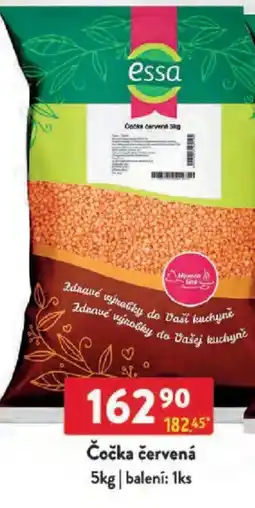 Qanto Essa Čočka červená nabídka