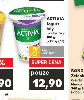 Kaufland Activia jogurt bílý nabídka