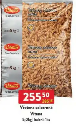 Qanto Vřetena celozrnná Vitana nabídka