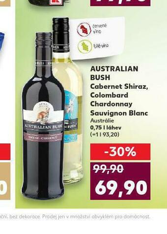 Kaufland Australian bush sauvignon blanc nabídka