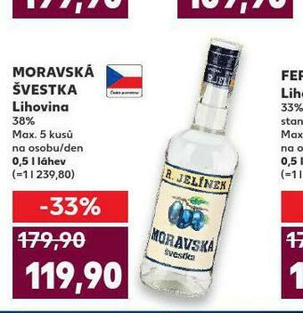 Kaufland Moravská švestka nabídka