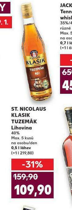 Kaufland St. nicolaus klasik tuzemák nabídka