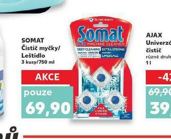 Kaufland Somat čistič myčky / leštidlo nabídka