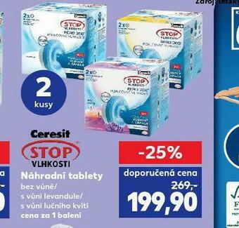 Kaufland Ceresit stop vlhkosti náhradní tablety nabídka