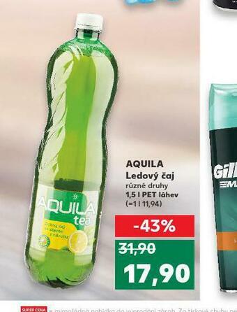 Kaufland Aquila ledový čaj nabídka