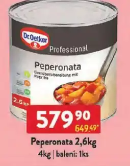 Qanto Dr. Oetker Peperonata nabídka