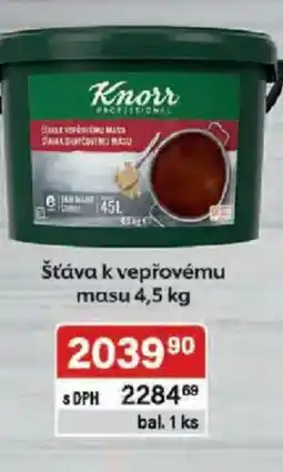 Qanto Knorr Šťáva k vepřovému masu nabídka