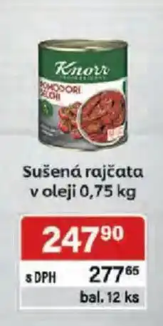 Qanto Knorr Sušená rajčata v oleji nabídka