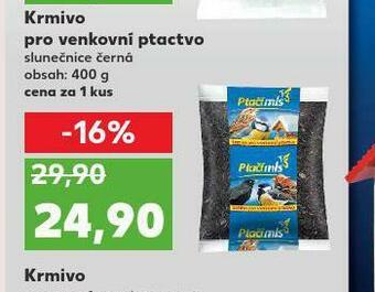 Kaufland Krmivo pro venkovní ptactvo nabídka