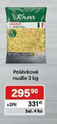 Qanto Knorr Polévkové nudle nabídka