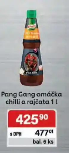 Qanto Knorr Pang Gang omáčka chilli a rajčata nabídka