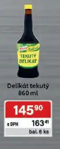 Qanto Knorr Delikát tekutý nabídka