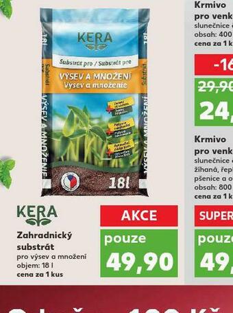 Kaufland Zahradnický substrát nabídka