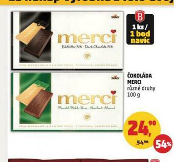 Penny Market Čokoláda merci nabídka